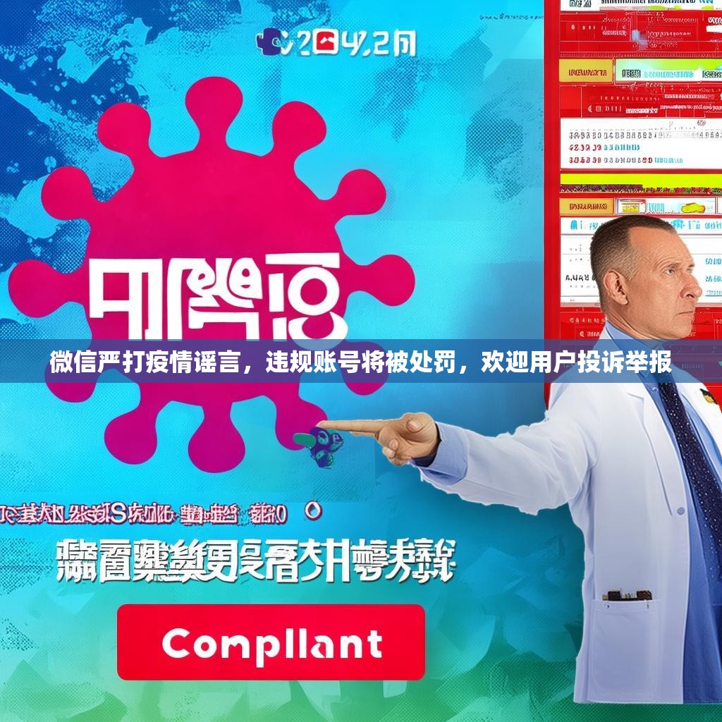 微信严打疫情谣言，违规账号将被处罚，欢迎用户投诉举报
