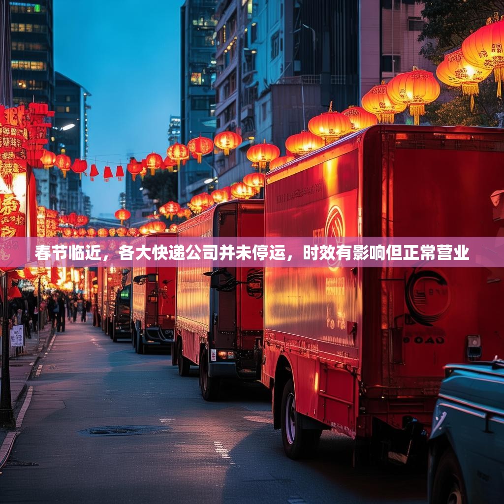 春节临近,各大快递公司并未停运,时效有影响但正常营业