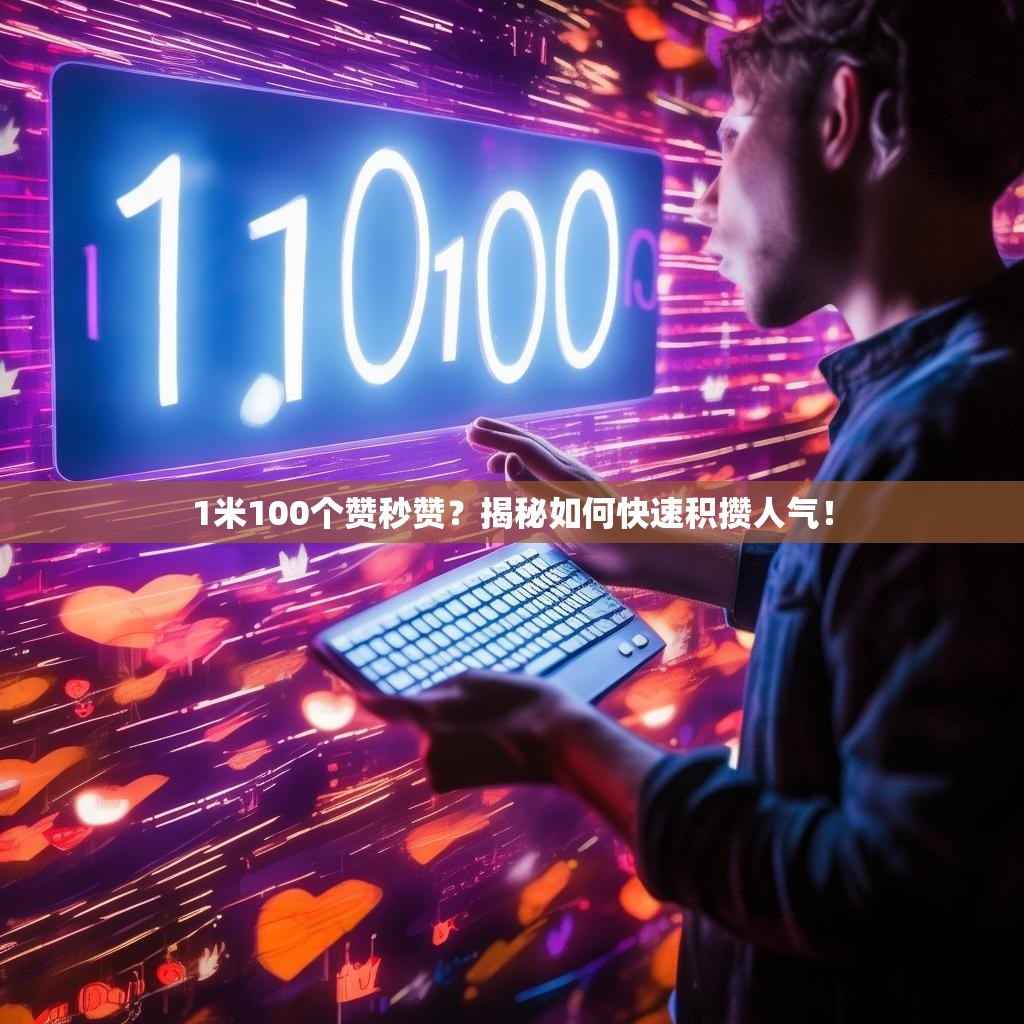 1米100个赞秒赞？揭秘如何快速积攒人气！