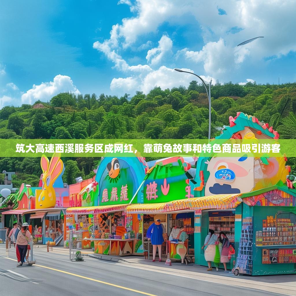 筑大高速西溪服务区成网红，靠萌兔故事和特色商品吸引游客