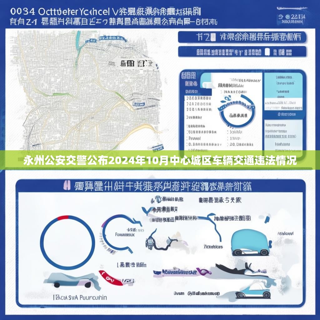 永州公安交警公布2024年10月中心城区车辆交通违法情况