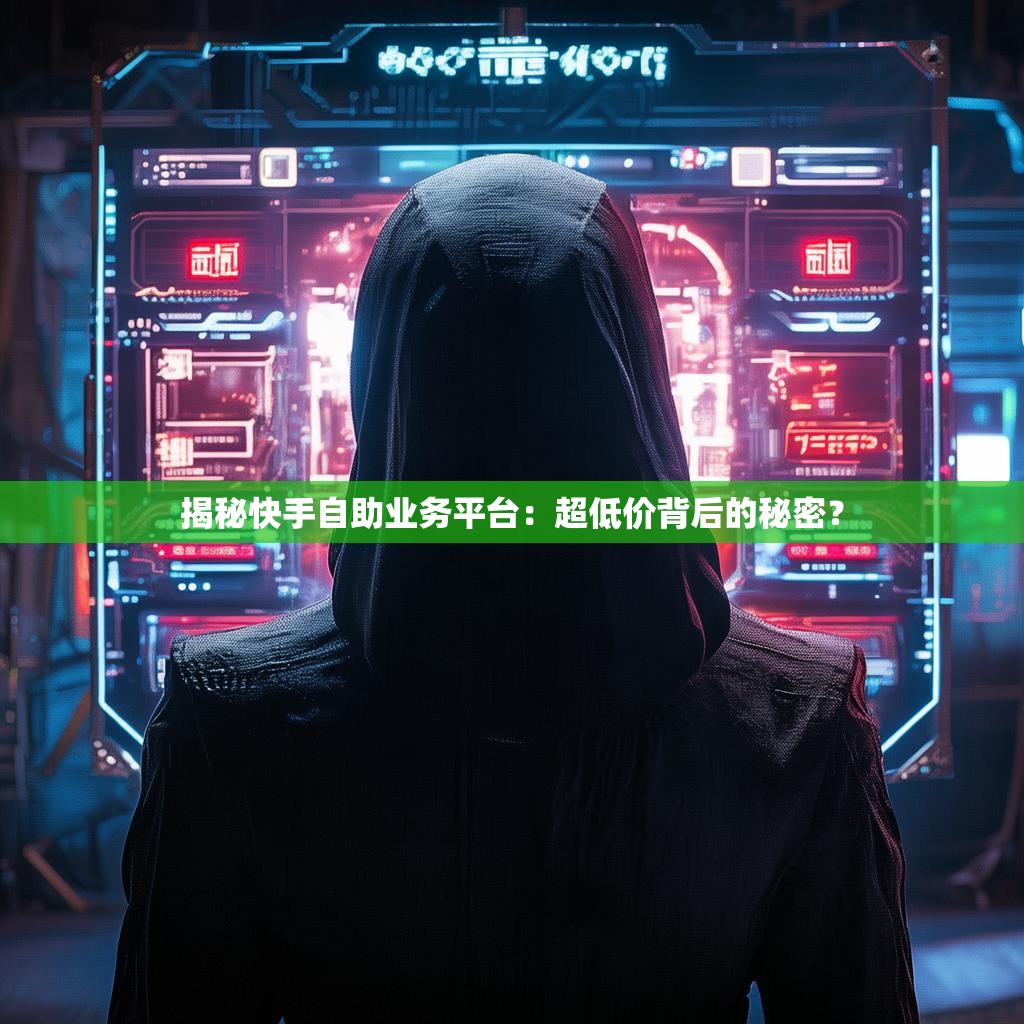 揭秘快手自助业务平台：超低价背后的秘密？
