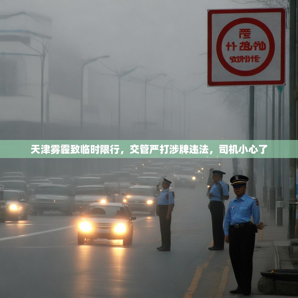 天津雾霾致临时限行,交管严打涉牌违法,司机小心了