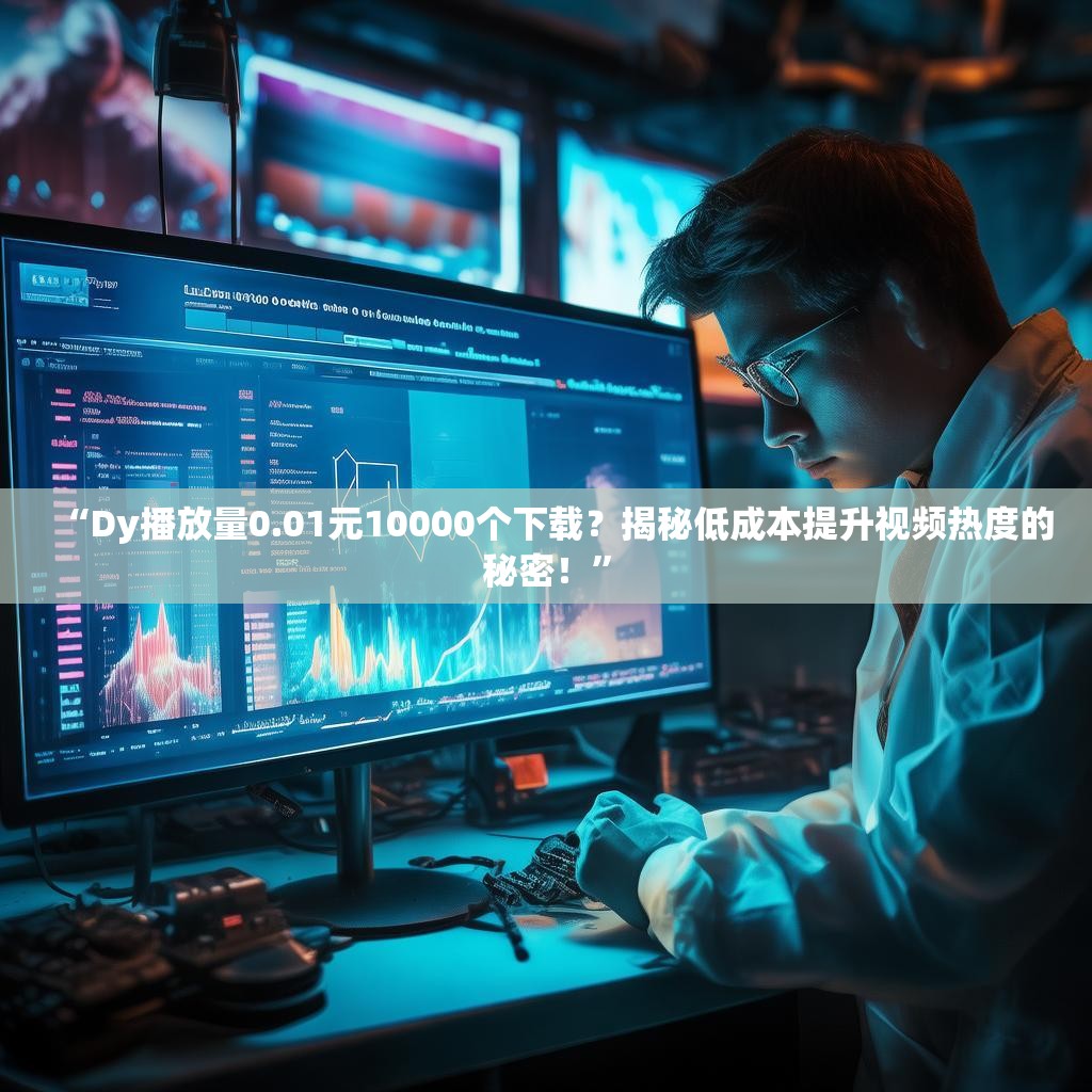 “Dy播放量0.01元10000个下载?揭秘低成本提升视频热度的秘密!”