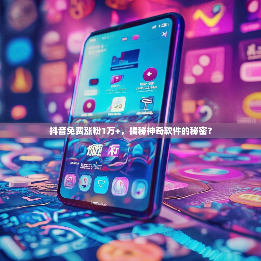 抖音免费涨粉1万+,揭秘神奇软件的秘密?