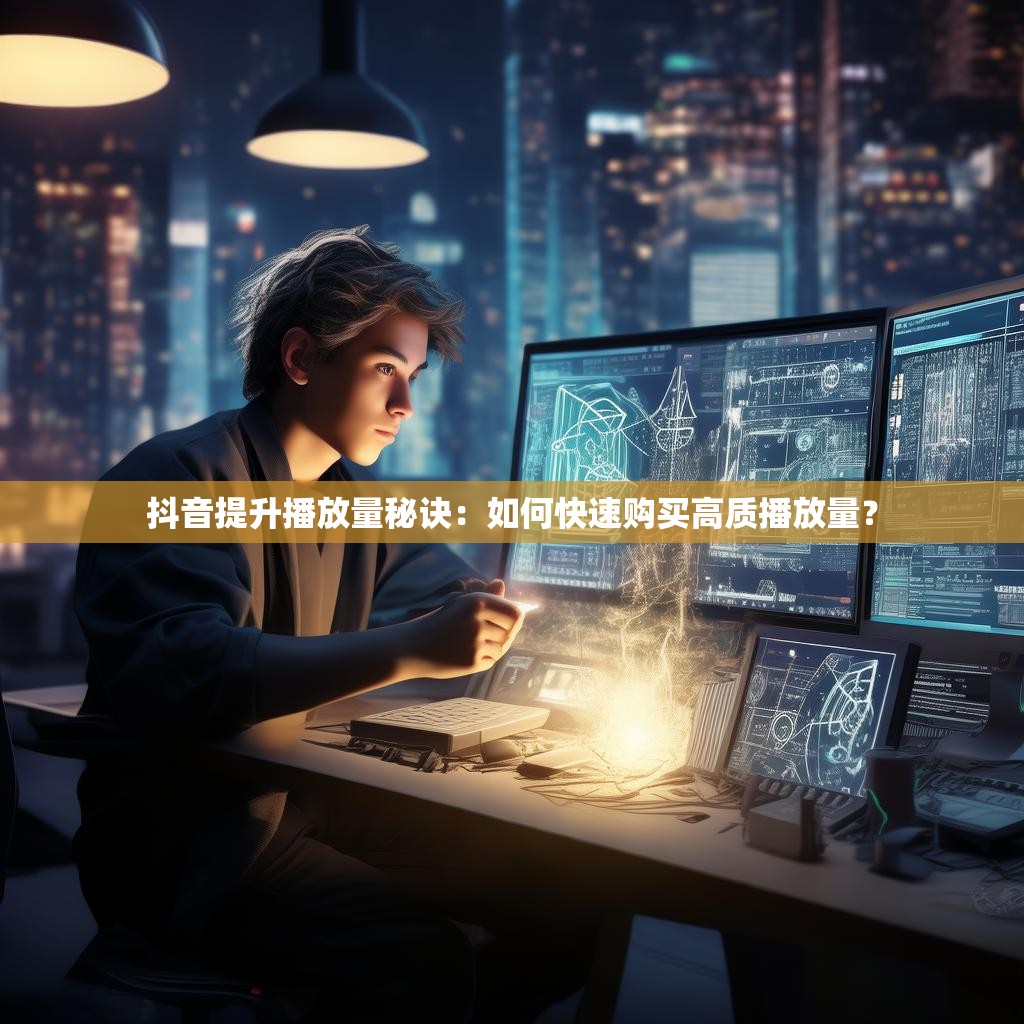 抖音提升播放量秘诀:如何快速购买高质播放量?