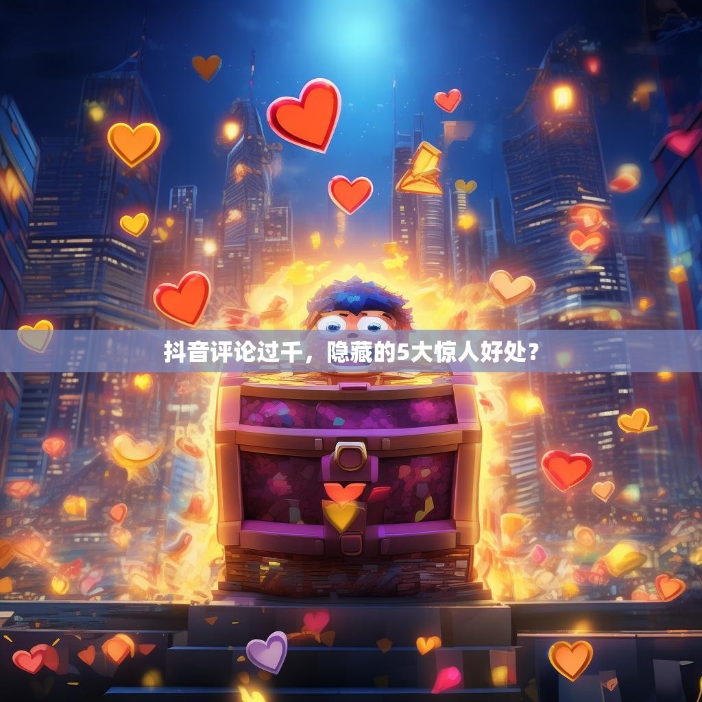 抖音评论过千，隐藏的5大惊人好处？
