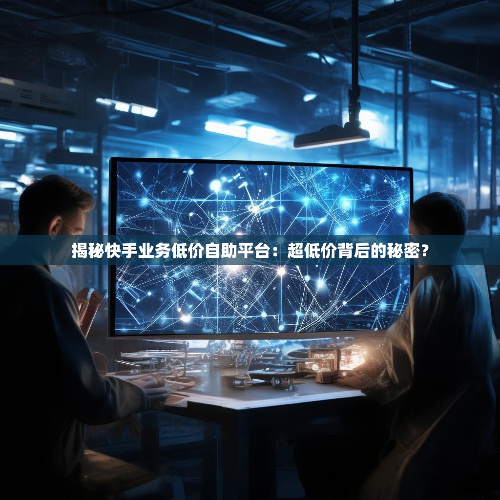 揭秘快手业务低价自助平台:超低价背后的秘密?