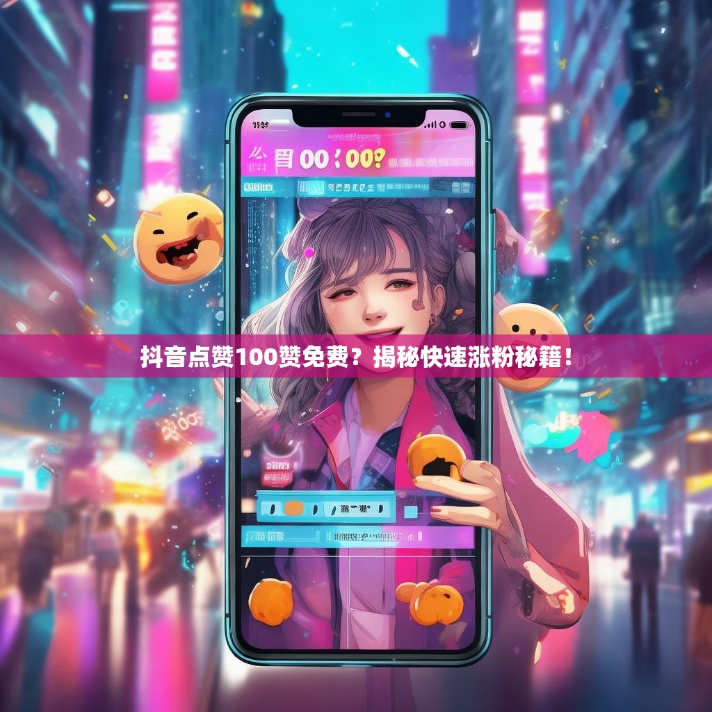 抖音点赞100赞免费？揭秘快速涨粉秘籍！