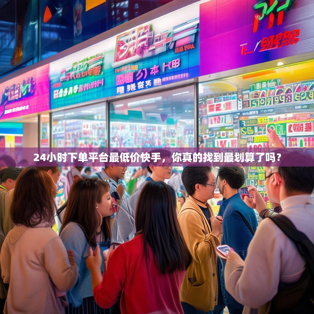 24小时下单平台最低价快手，你真的找到最划算了吗？