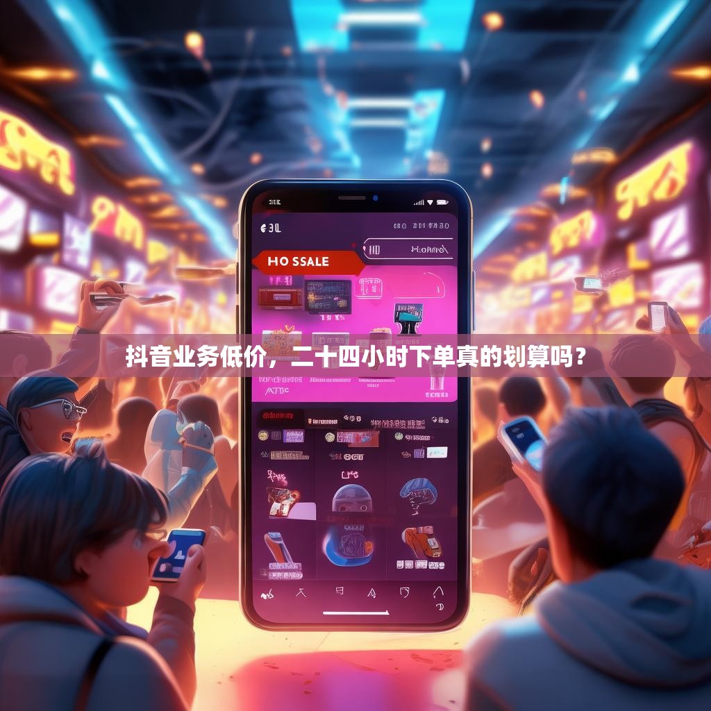 抖音业务低价，二十四小时下单真的划算吗？