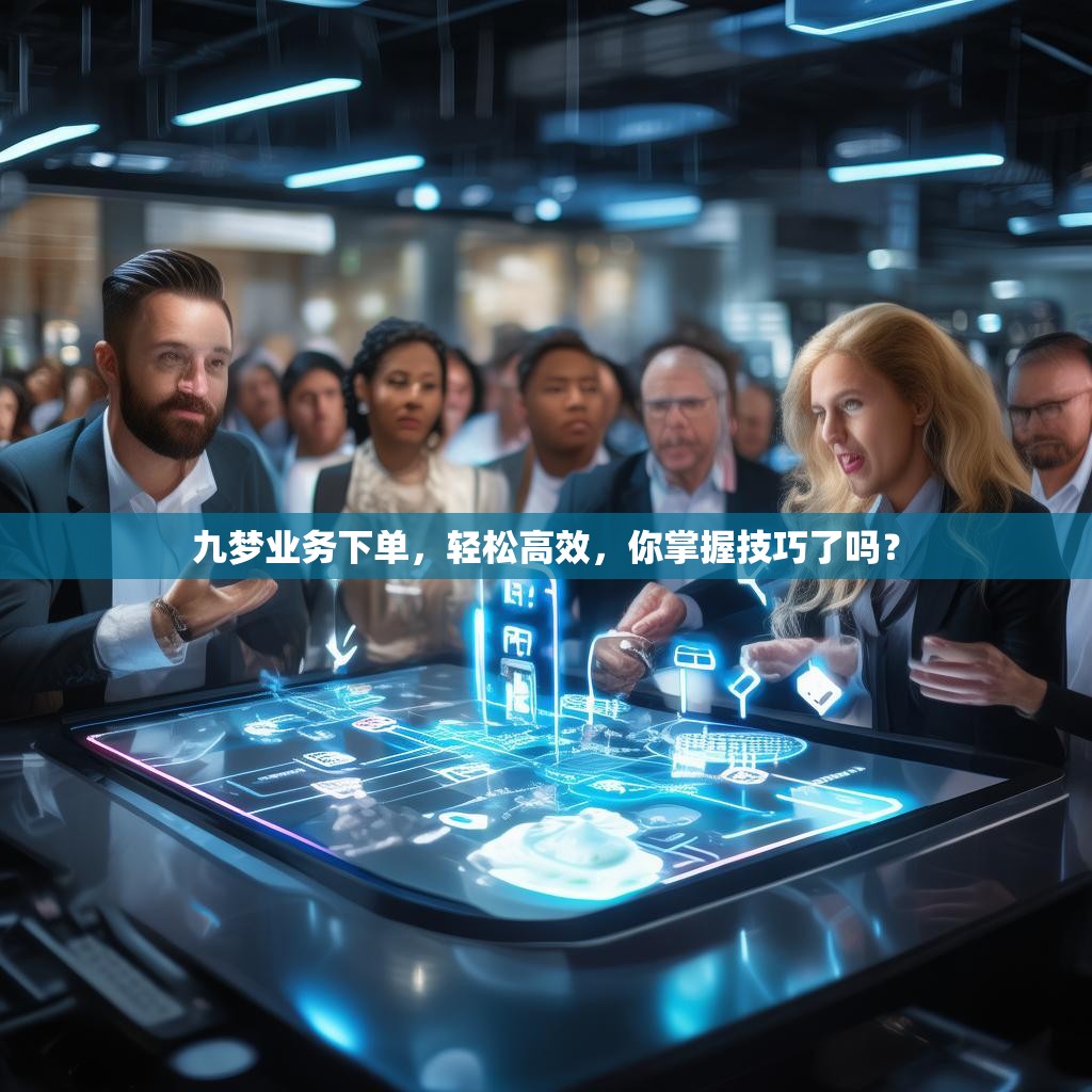 九梦业务下单，轻松高效，你掌握技巧了吗？