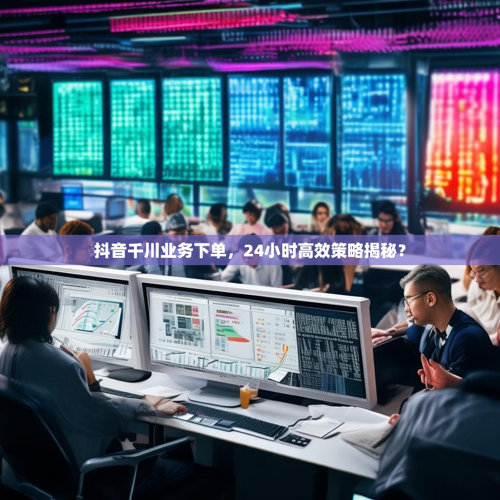 抖音千川业务下单,24小时高效策略揭秘?