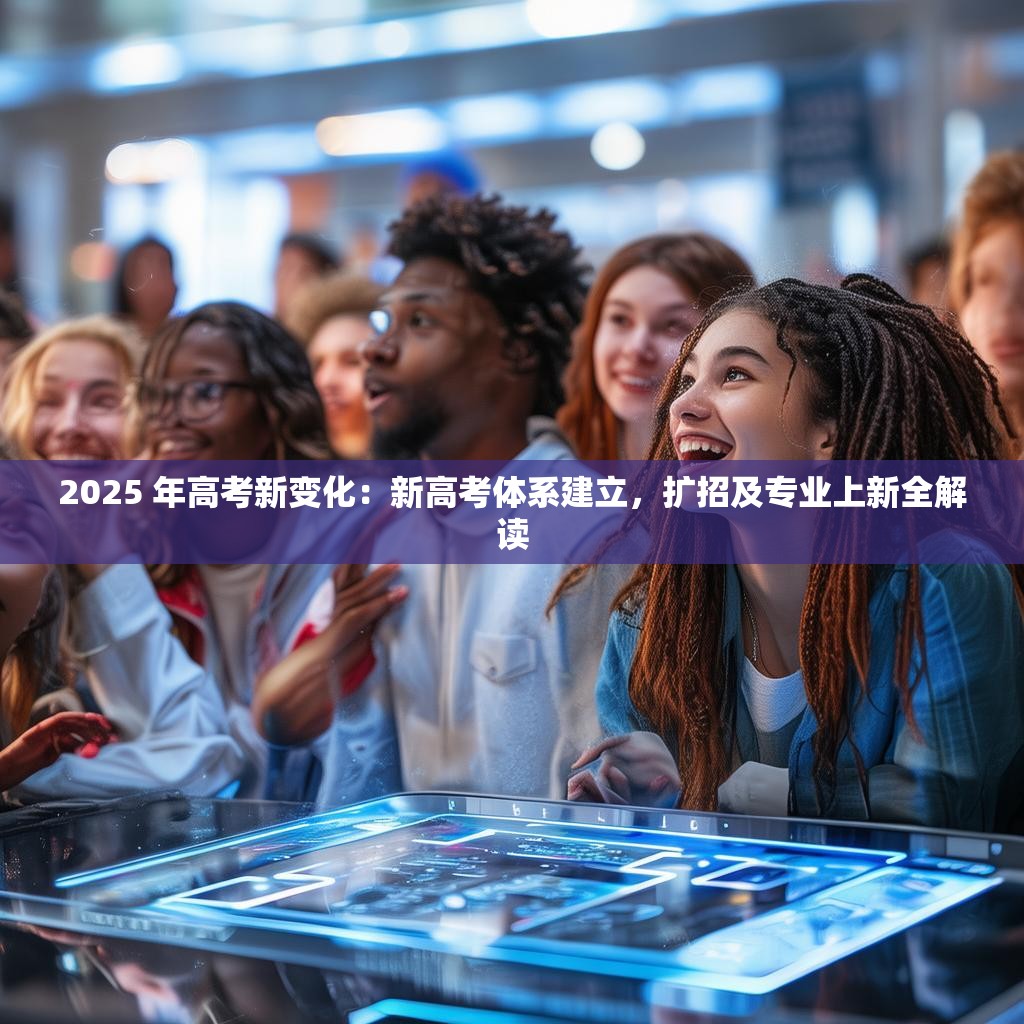 2025 年高考新变化：新高考体系建立，扩招及专业上新全解读