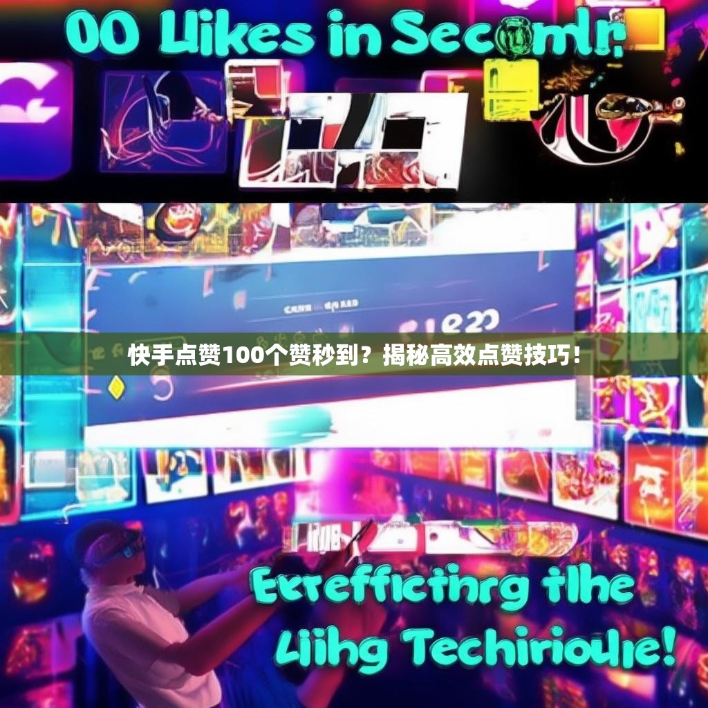 快手点赞100个赞秒到？揭秘高效点赞技巧！