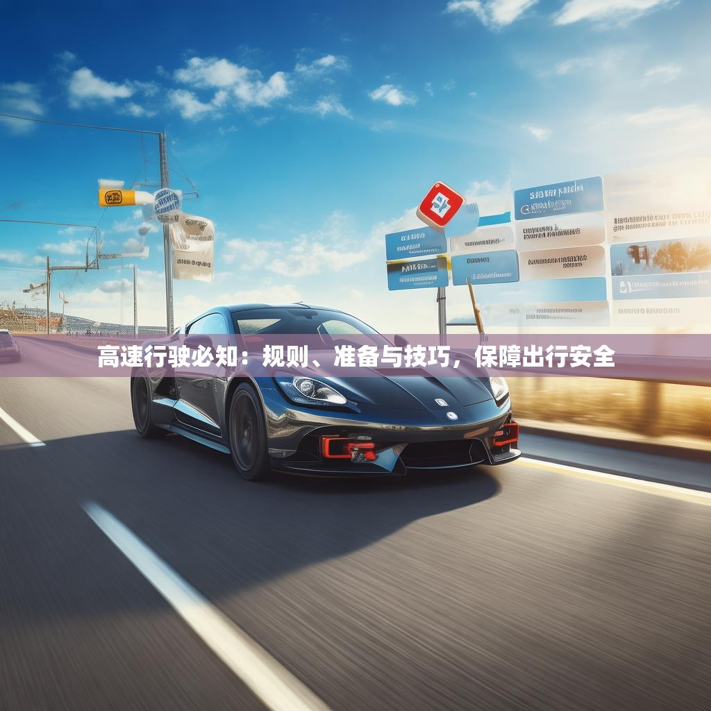高速行驶必知：规则、准备与技巧，保障出行安全