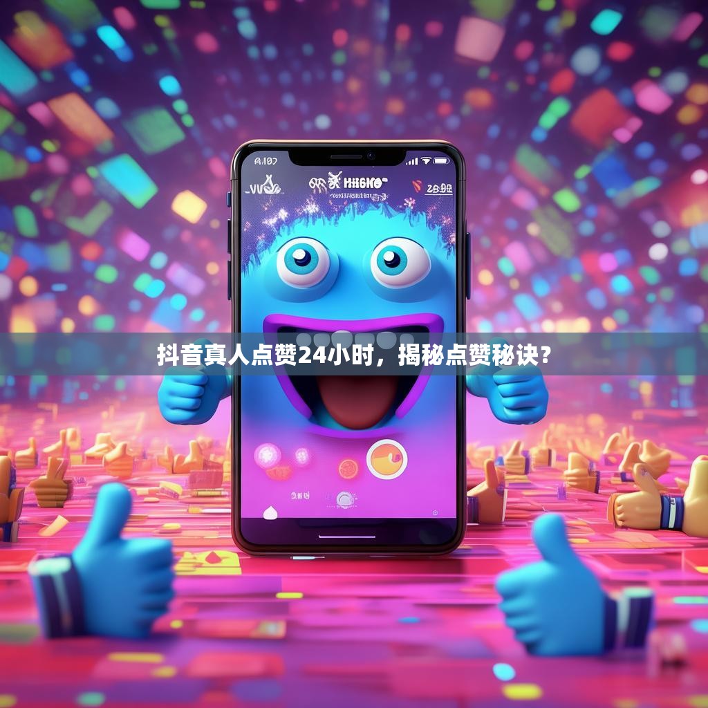 抖音真人点赞24小时，揭秘点赞秘诀？