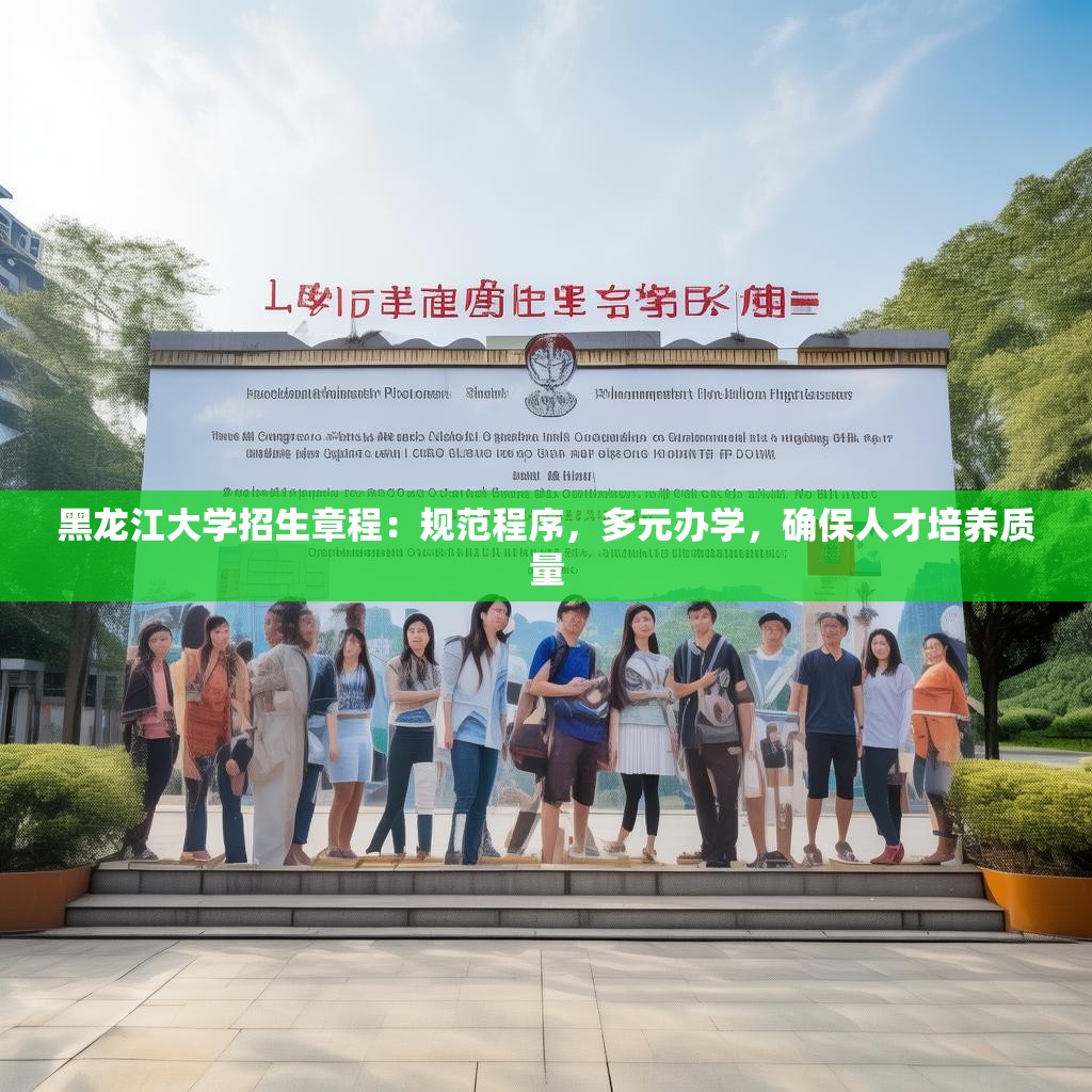 黑龙江大学招生章程：规范程序，多元办学，确保人才培养质量