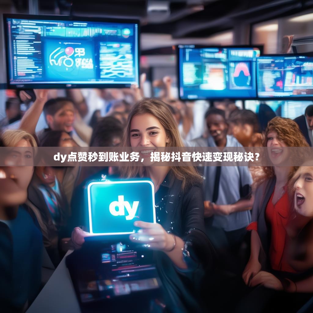 dy点赞秒到账业务,揭秘抖音快速变现秘诀?