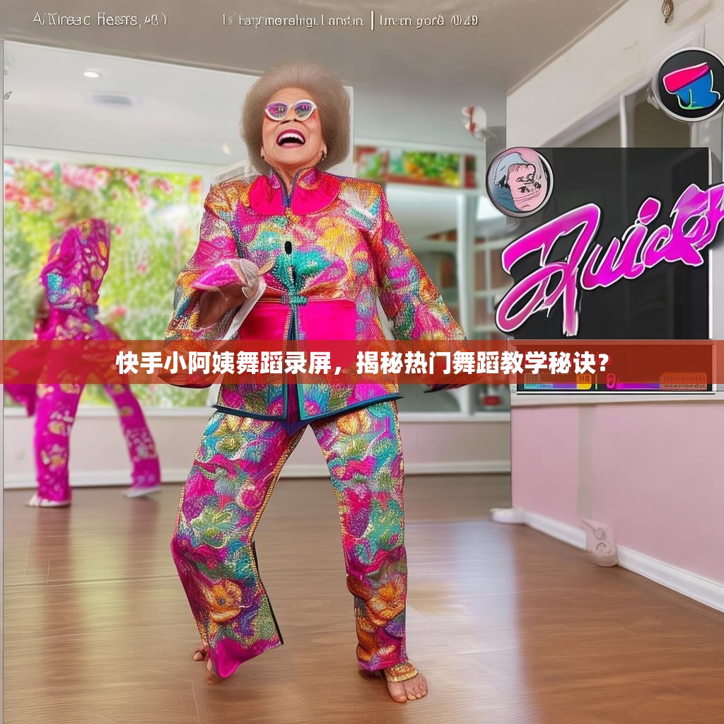 快手小阿姨舞蹈录屏，揭秘热门舞蹈教学秘诀？