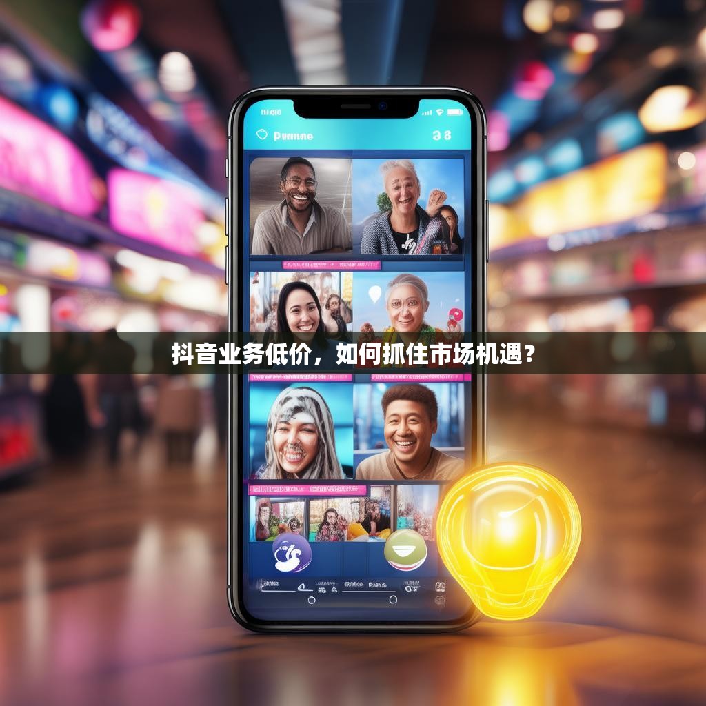 抖音业务低价,如何抓住市场机遇?