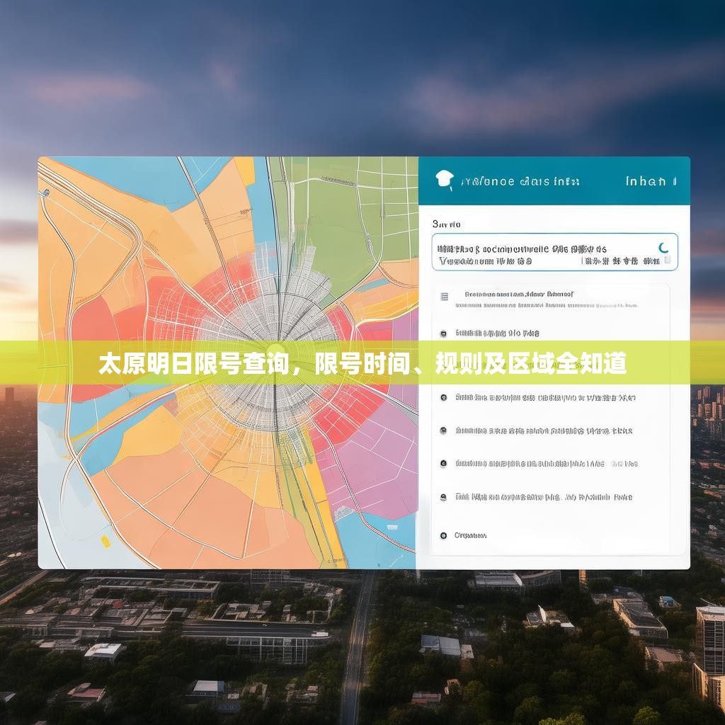 太原明日限号查询，限号时间、规则及区域全知道