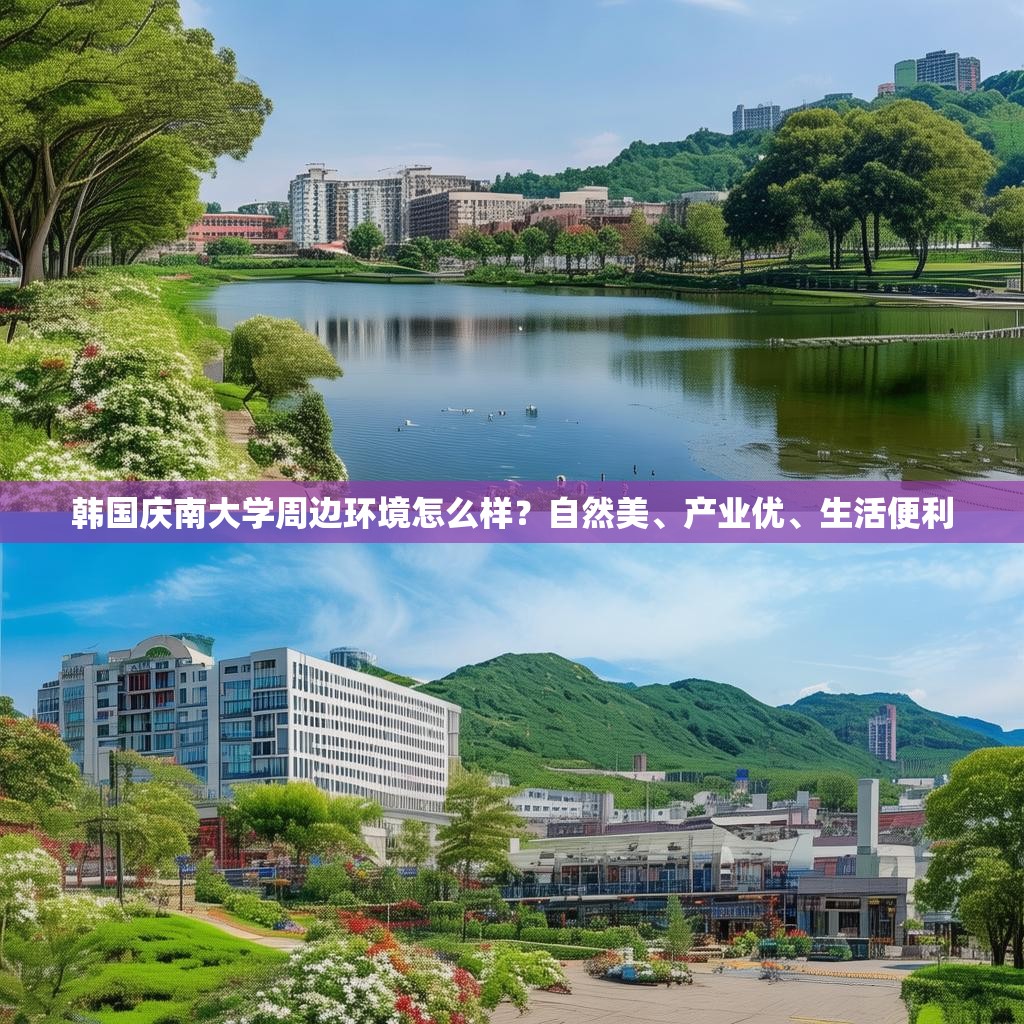 韩国庆南大学周边环境怎么样?自然美、产业优、生活便利