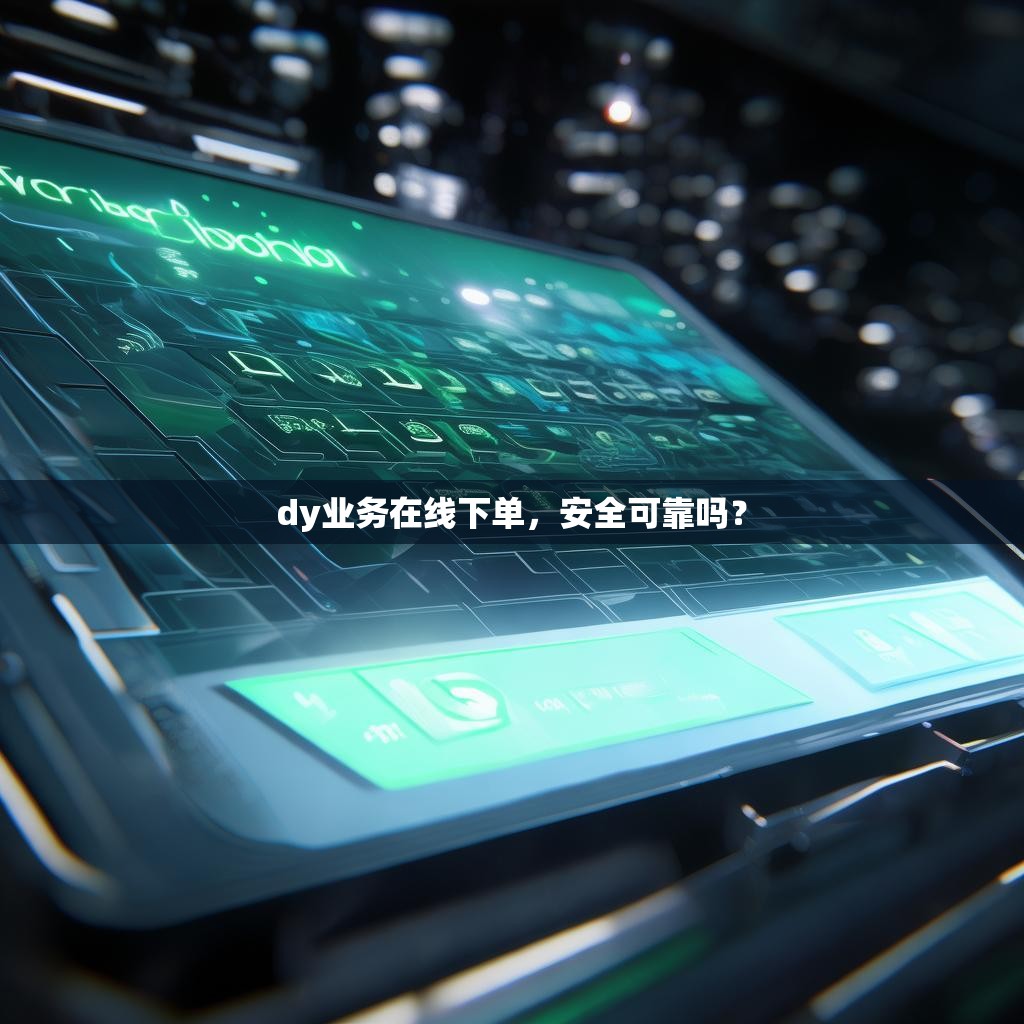 dy业务在线下单，安全可靠吗？
