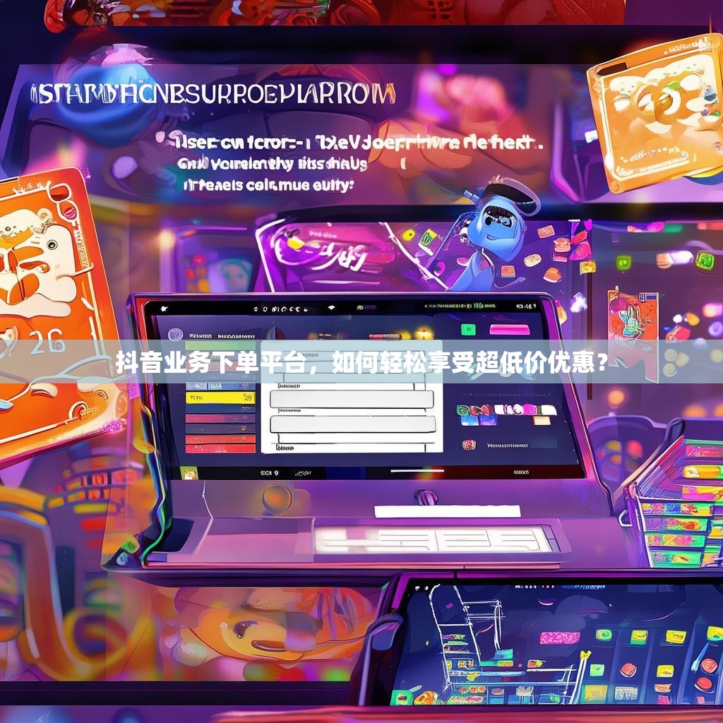 抖音业务下单平台，如何轻松享受超低价优惠？