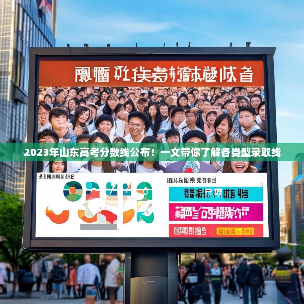 2023年山东高考分数线公布！一文带你了解各类型录取线