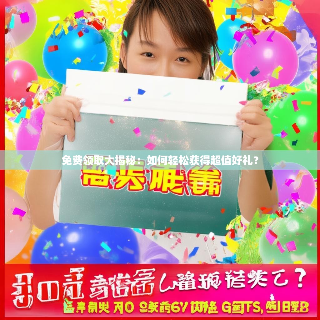 免费领取大揭秘:如何轻松获得超值好礼?