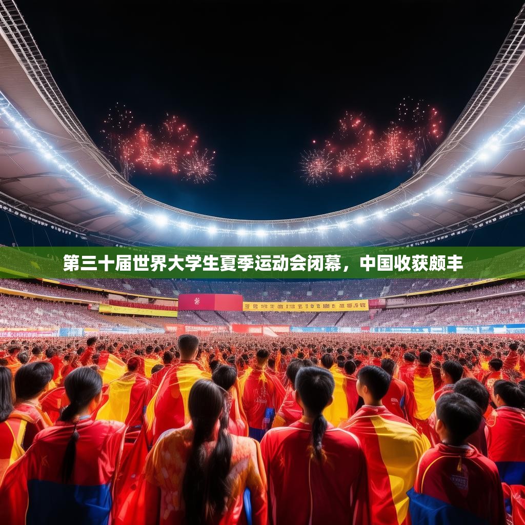 第三十届世界大学生夏季运动会闭幕,中国收获颇丰