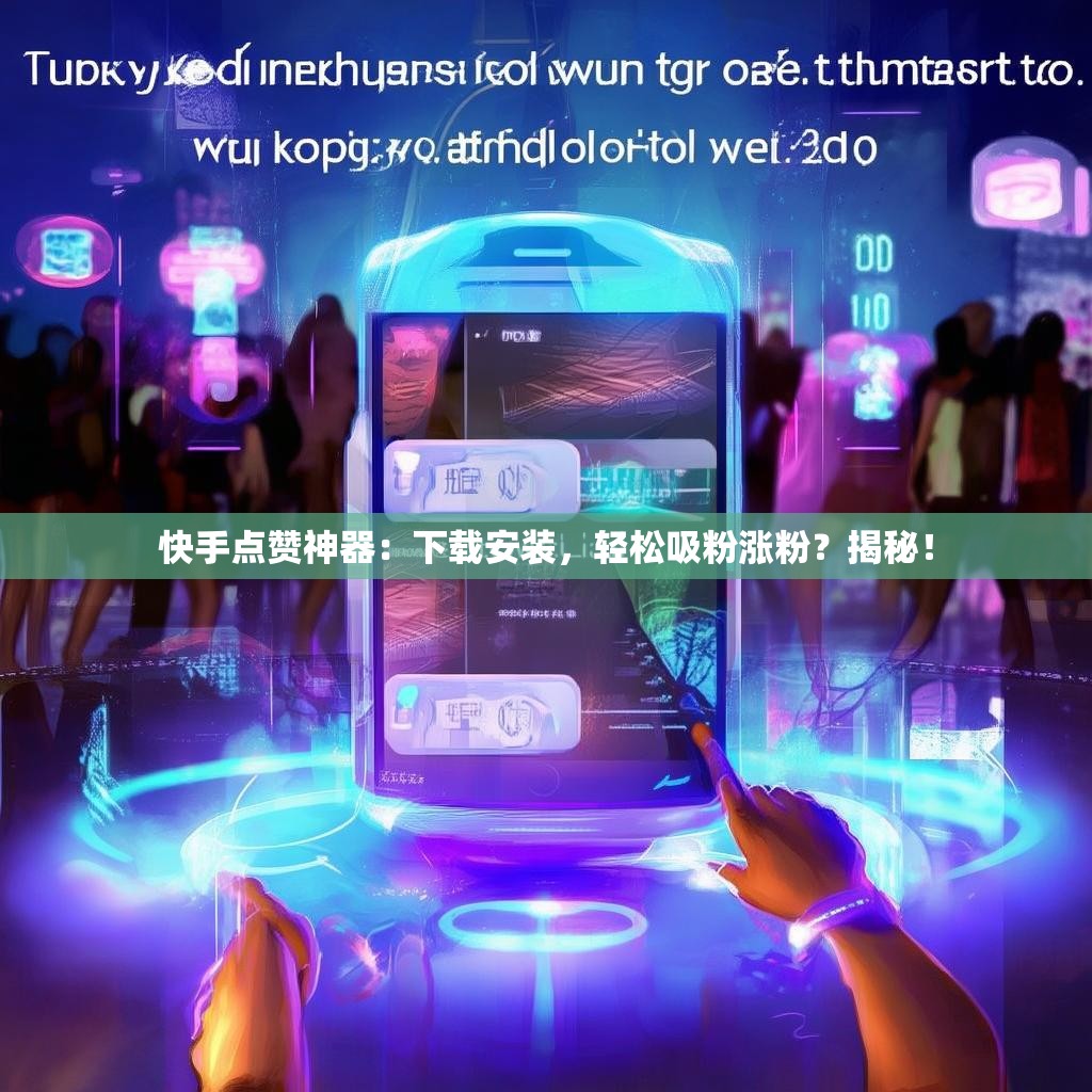 快手点赞神器：下载安装，轻松吸粉涨粉？揭秘！