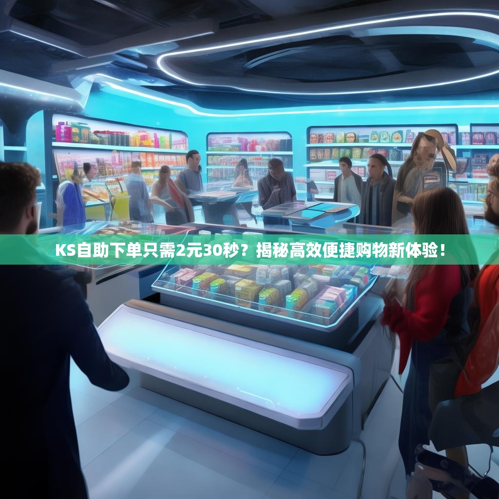 KS自助下单只需2元30秒？揭秘高效便捷购物新体验！