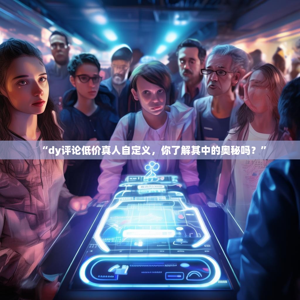 “dy评论低价真人自定义,你了解其中的奥秘吗?”