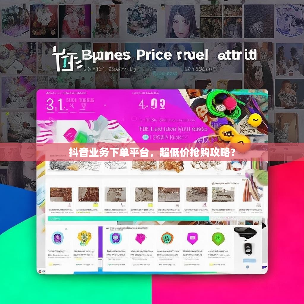 抖音业务下单平台，超低价抢购攻略？