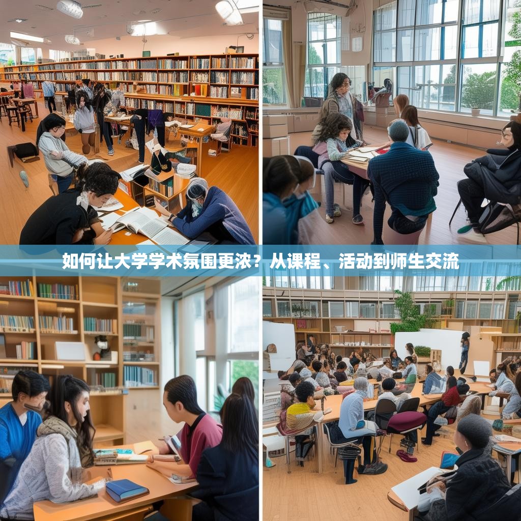 如何让大学学术氛围更浓？从课程、活动到师生交流