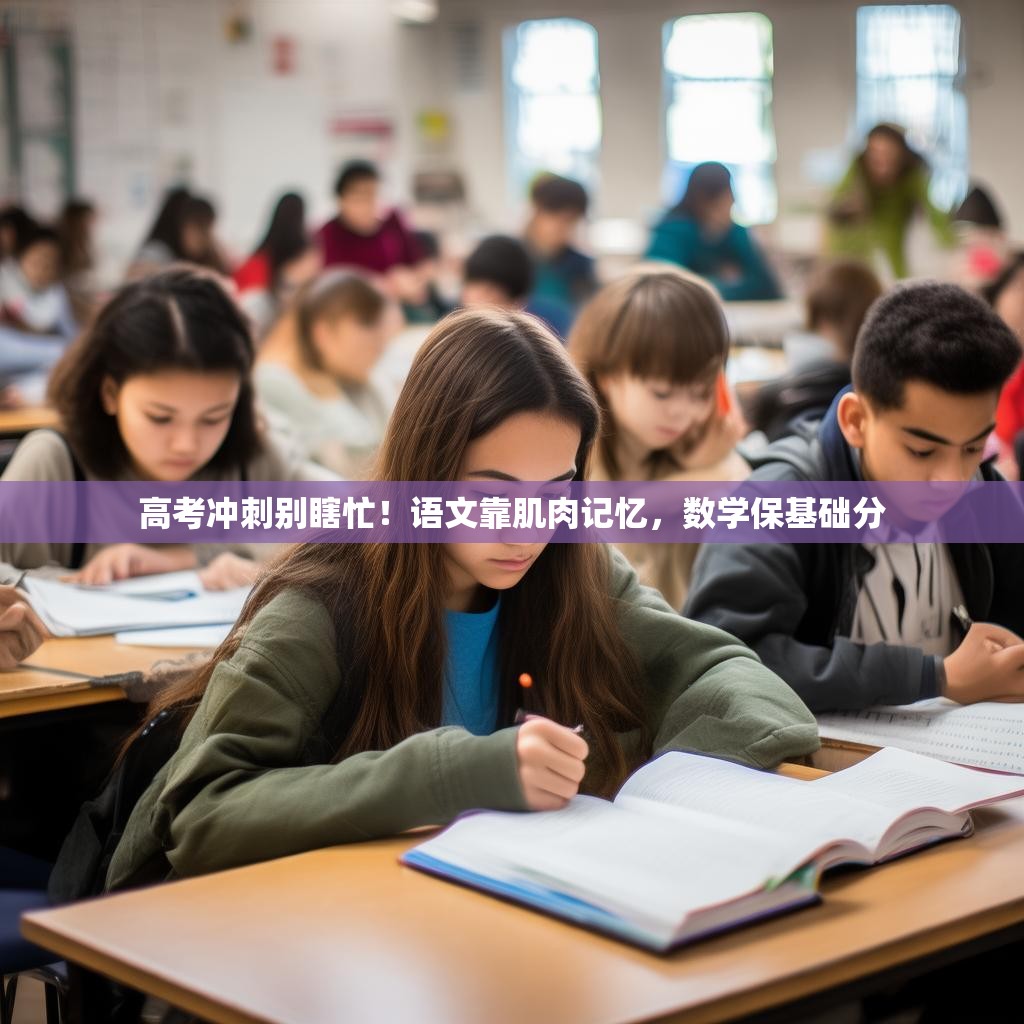 高考冲刺别瞎忙!语文靠肌肉记忆,数学保基础分