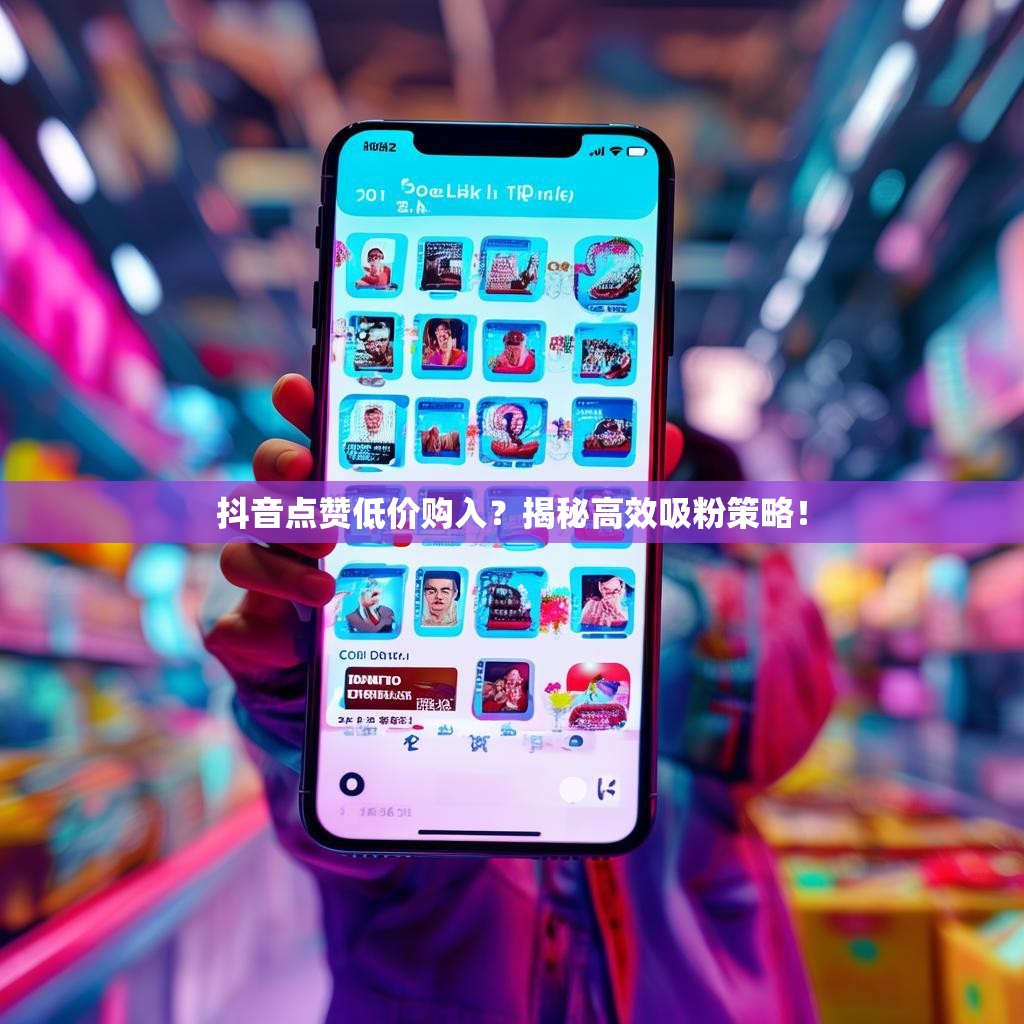 抖音点赞低价购入？揭秘高效吸粉策略！