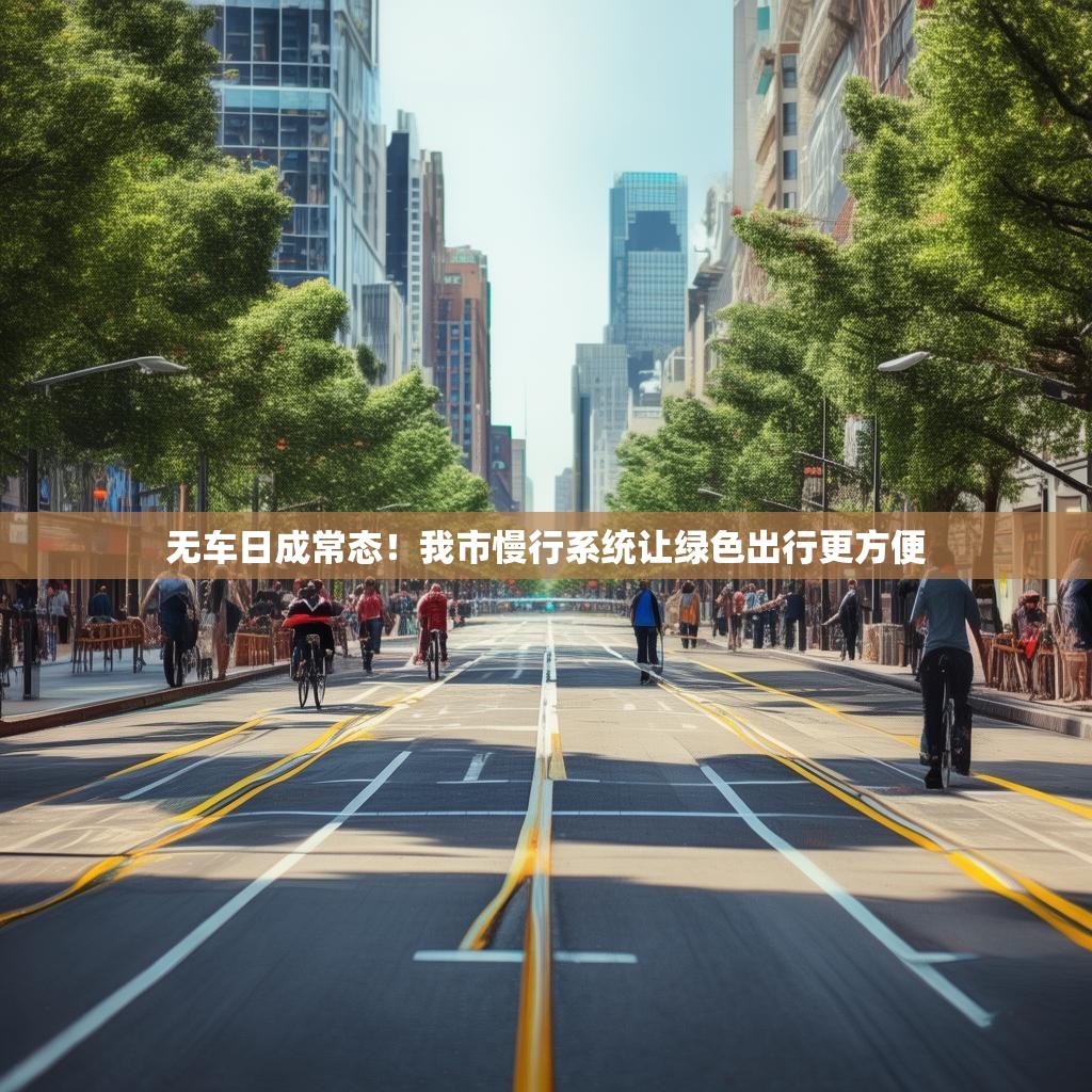 无车日成常态！我市慢行系统让绿色出行更方便