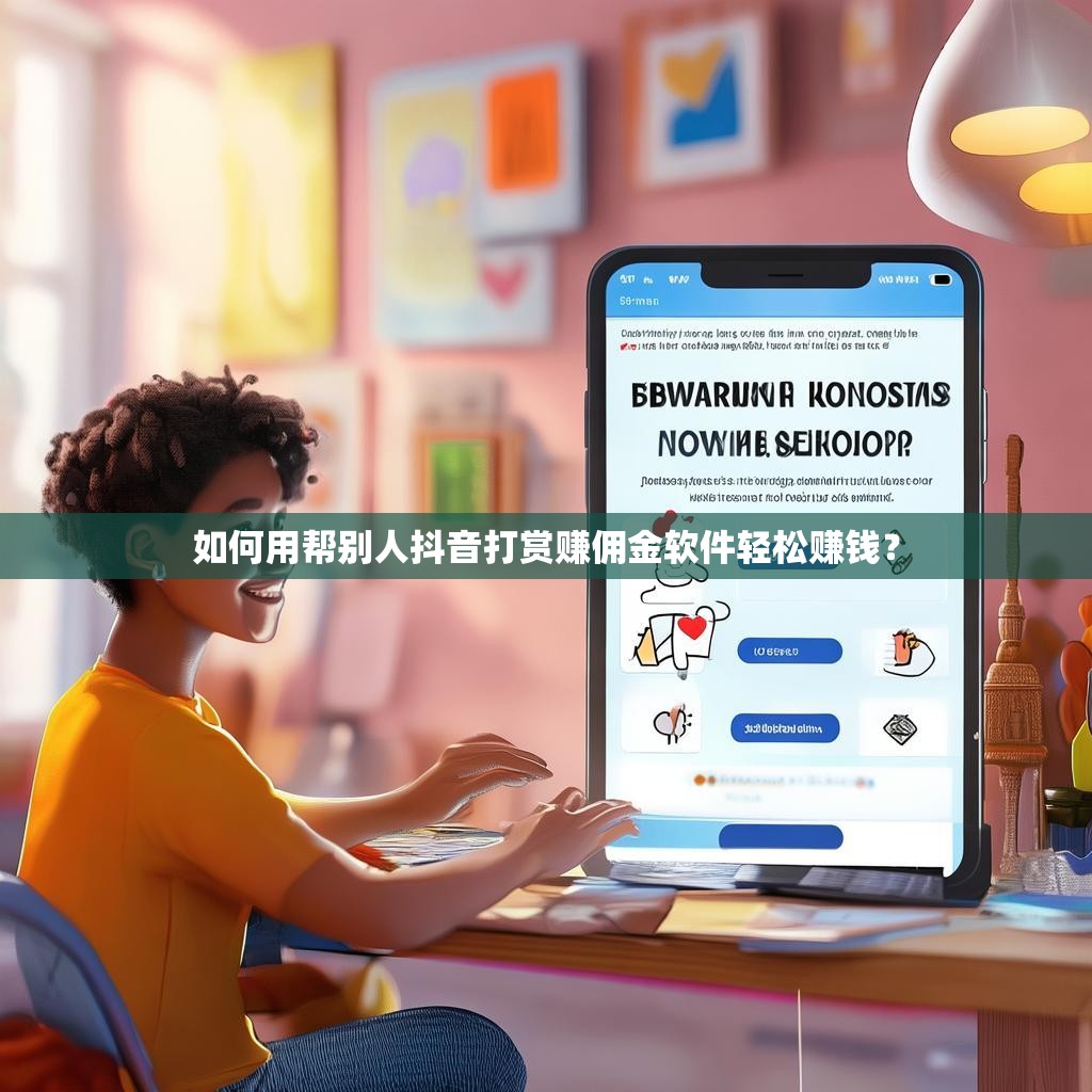 如何用帮别人抖音打赏赚佣金软件轻松赚钱？