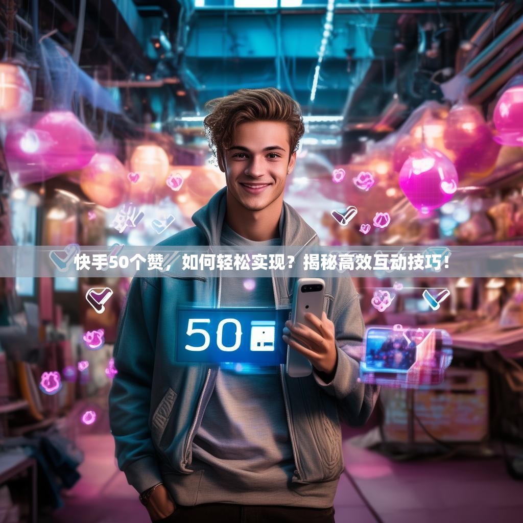 快手50个赞，如何轻松实现？揭秘高效互动技巧！