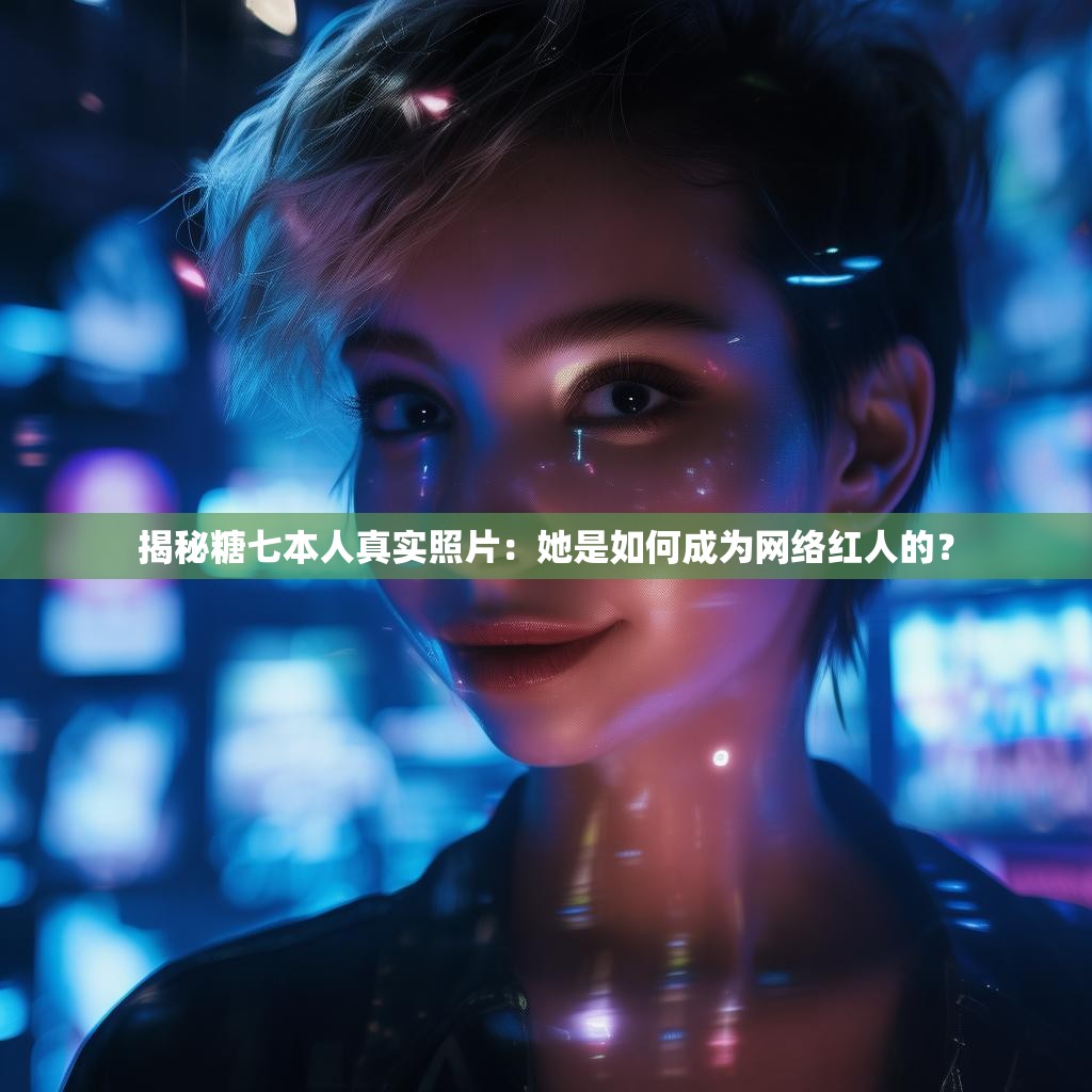 揭秘糖七本人真实照片:她是如何成为网络红人的?