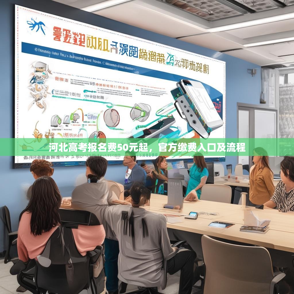 河北高考报名费50元起，官方缴费入口及流程