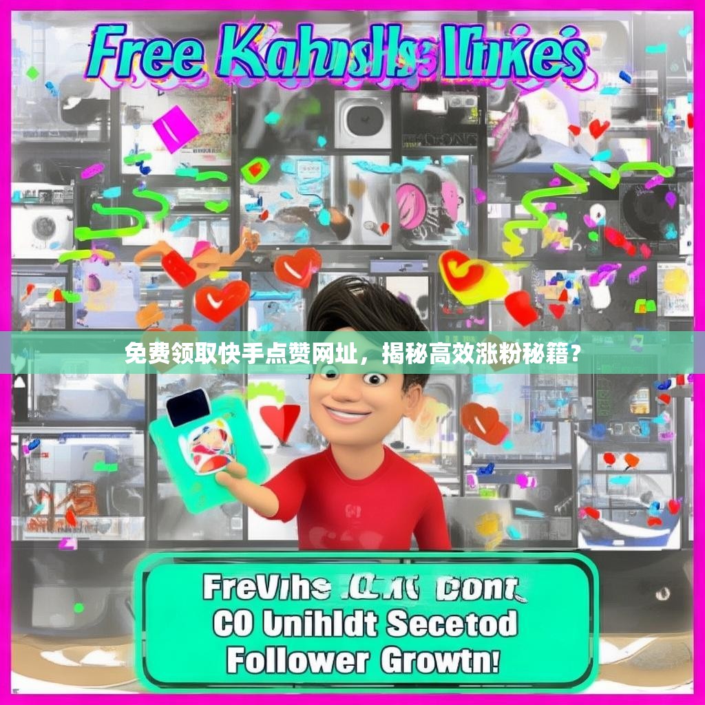 免费领取快手点赞网址,揭秘高效涨粉秘籍?