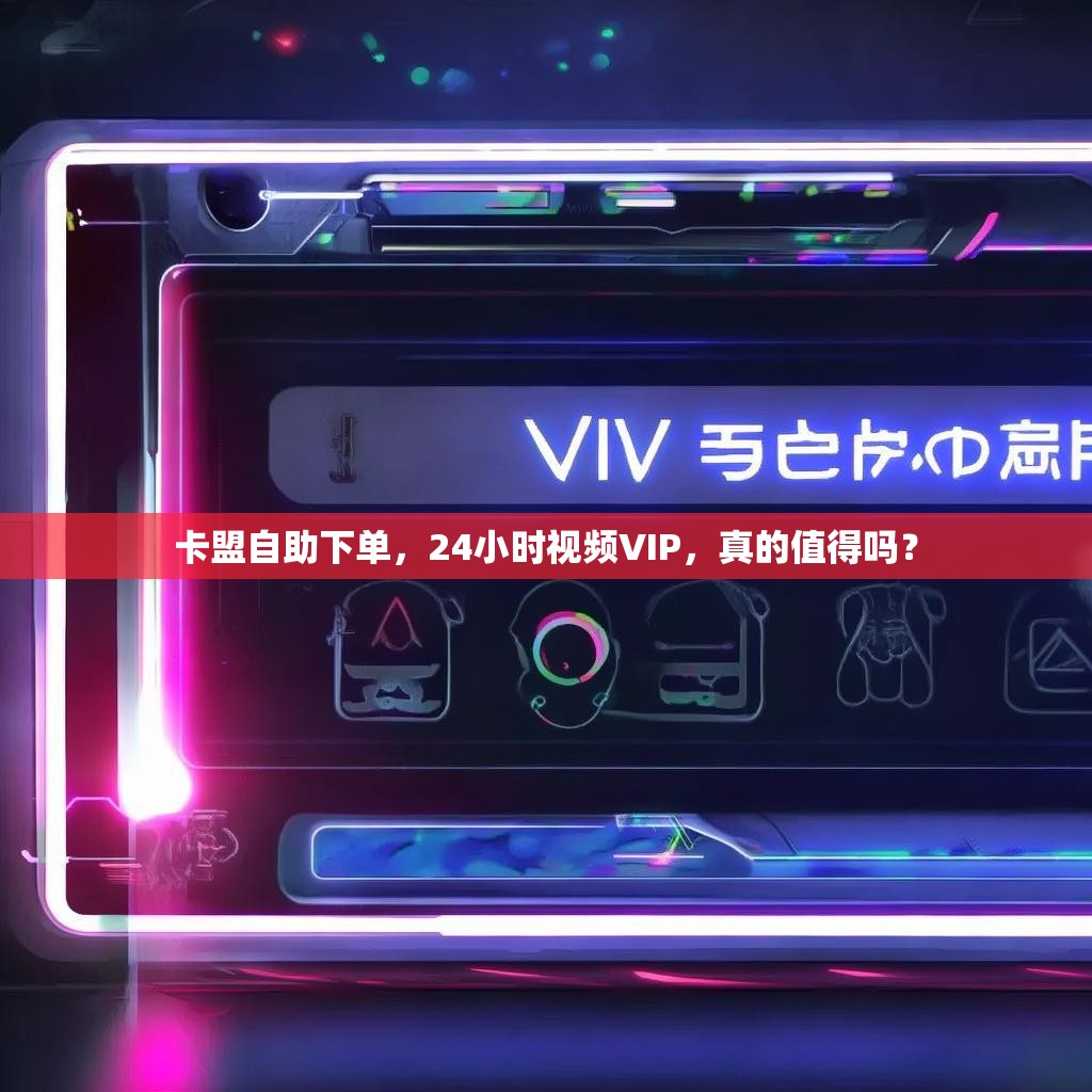 卡盟自助下单，24小时视频VIP，真的值得吗？