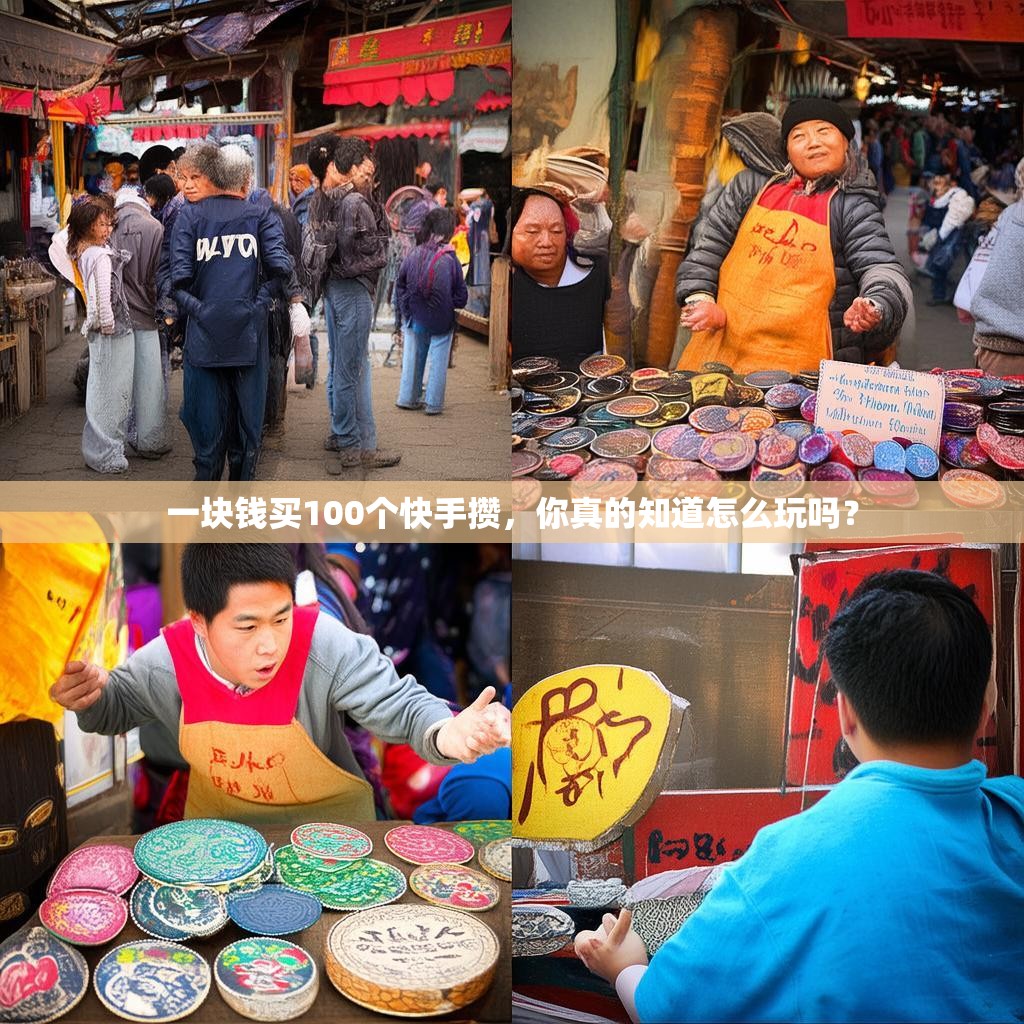 一块钱买100个快手攒,你真的知道怎么玩吗?