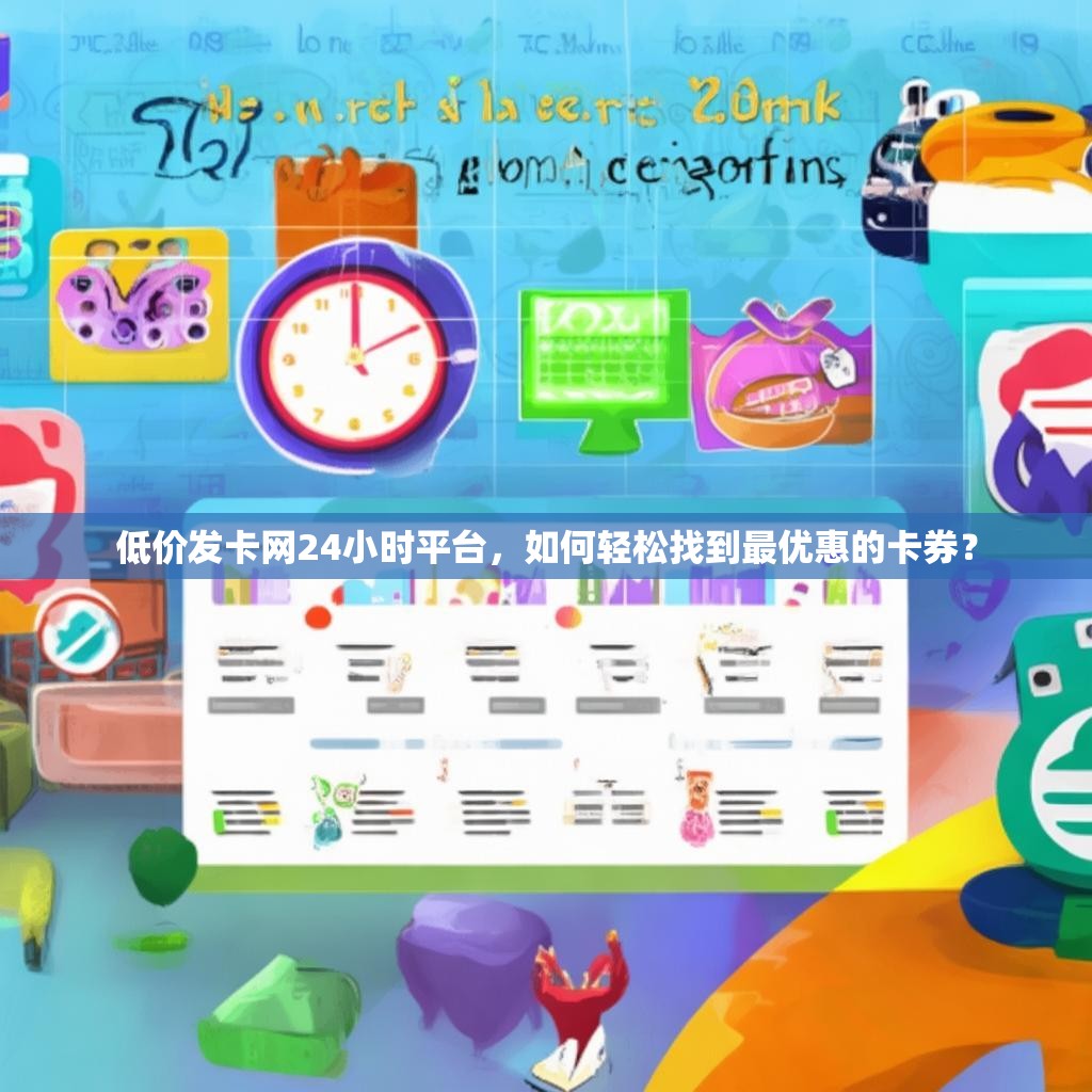 详细阅读:低价发卡网24小时平台,如何轻松找到最优惠的卡券? 低价发卡网24小时平台,如何轻松找到最优惠的卡券?