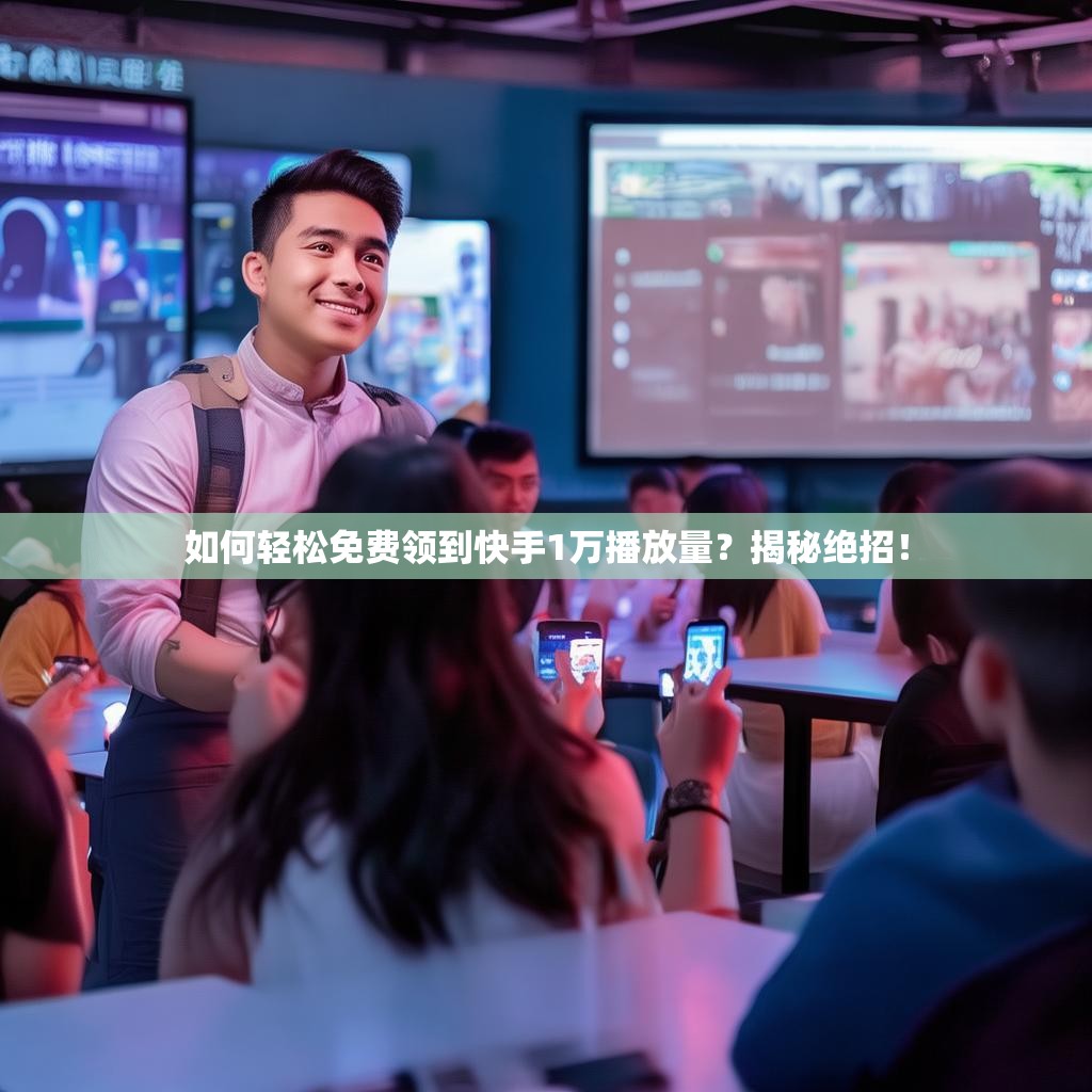 如何轻松免费领到快手1万播放量?揭秘绝招!