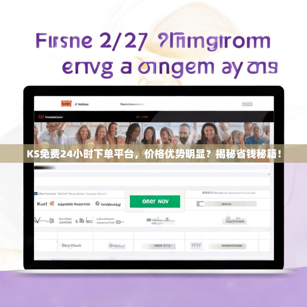 KS免费24小时下单平台，价格优势明显？揭秘省钱秘籍！
